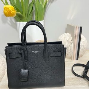 Saint Laurent Sac De jour Nano bag Grained Leather